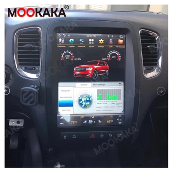 A Dodge Durango 2012, 2013, 2014-2016+ Tesla stílusú Android 9.0 autó GPS navigáció rádiós magnó fejegység Multimédia lejátszó