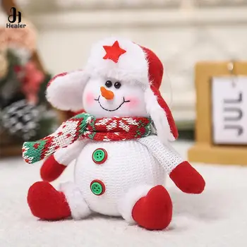 karácsonyi rajzfilm kötött babák függő medál Mikulás hóember baba boldog karácsonyfa dekoráció otthoni karácsonyi díszekhez
