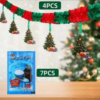 Tökéletes karácsonyi dekorációhoz Hó Ünnepi lakberendezés Hamis hó Kiváló minőségű anyagok Sokoldalú és bájos