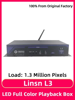 Linsn L3 Aszinkron lejátszó doboz RGB színes modul Küldő kártya rendszer LED kijelző képernyő Wifi USB port Video vezérlő