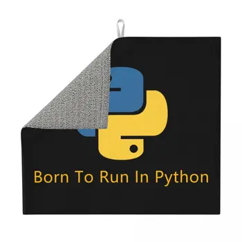 Quick Dry Született Pythonban futni Edénypárna Abszorbens mikroszálas programozó Számítógép-fejlesztő Leeresztő szőnyegek konyhai munkalaphoz