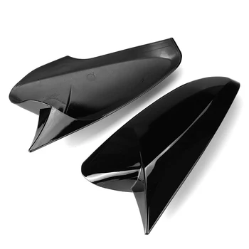 Autóipari szalag tartozékok Cover Trim autó bal+jobb OX hátsó fényes fekete Performance visszapillantó tükör 2012-2017