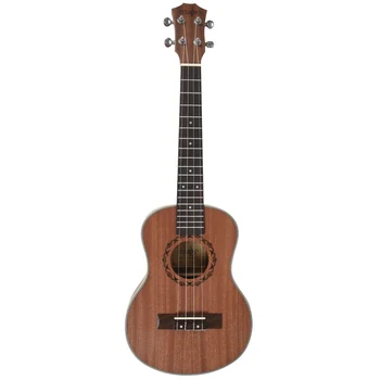 Tenor akusztikus elektromos ukulele 26 hüvelykes gitár 4 húros ukulele kézműves fa gitáros mahagóni
