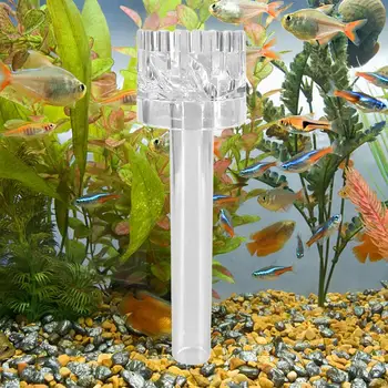 Átlátszó akril skimmer Lily cső bemeneti kimeneti vízszűrő tisztító eszköz Akvárium haltartály tartozékok