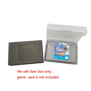 Műanyag fedél N64 játékhoz Kazettás kártya Fedél Műanyag védőtok tároló doboz