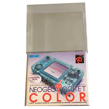 Gyűjtemény kijelző doboz NGPC/SNK Neo Geo zsebszínhez Játéktároló átlátszó dobozok TEP Shell átlátszó gyűjtőtok