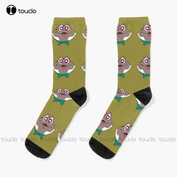 Mister Toad! Zokni Férfi Foci Zokni Karácsonyi ajándék Egyéni Uniszex Felnőtt Tini Ifjúsági Zokni Nők Férfi 360° Digitális nyomtatás Vicces zokni