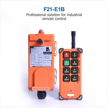 TELEdaru F21-E1B ipari daru vezeték nélküli rádió RF távirányító 1 adó 1 vevő teherautó emelőhöz 220V 380V AC