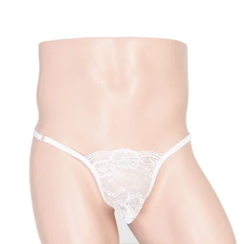 Férfi szexi alacsony derekú mash kör alakú tanga fehérnemű csábító tanga T-nadrág G-húros T-hátsó Bikini rövidnadrág Meleg erotikus fehérnemű