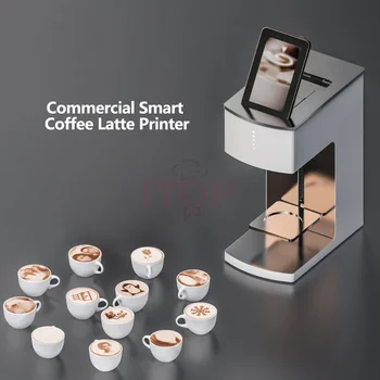  LXCHAN kávé latte Art gép automatikus latte nyomtató Kávényomtató Fantasia minta nyomtató Élelmiszer-felület nyomtató 110V-220V