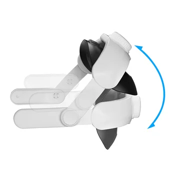  állítható VR fejpánt kényelmes védő fejpánt játék Az Oculus/Meta Quest 3 headsettel kompatibilis VR kiegészítők