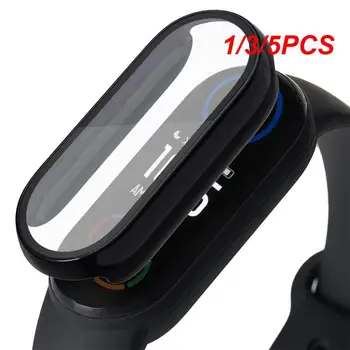 1/3/5PCS képernyővédő fólia Mi Band 8 7 6 5 4 Case Smart Watch puha védőburkolat MiBand 7Pro üvegszíjhoz