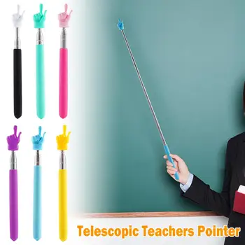 rozsdamentes acél visszahúzható tanári mutató ujj kialakítása Teleszkópos iskolai tanári mutatópálca tanári kellék osztályterembe