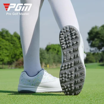 PGM Golf női tornacipők mikroszálas csavaros csat Vízálló cipők Vízálló csúszásgátló cipők Cipők Sokoldalú divatcipők
