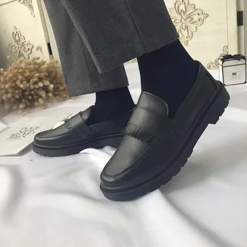 Bőr cipők Férfi brit üzleti ruha Fiúk alkalmi diák öltöny munka Köztisztviselői interjú Vőlegény esküvői cipő