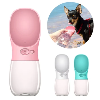 Pet Water Cup biztonságos egészséges kültéri vízadagoló eszköz kutyáknak és macskáknak Pet automata vizes palack kutya kupa