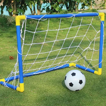 Kültéri mini foci cél Kis foci ajtó összecsukható futball gól hordozható gyerek játék foci sport beltérben Szabadtéri csapatjáték