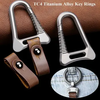 TC4 titánötvözet kulcstartók medál Új EDC szuperkönnyű kulcstartók csat Kis férfi kreativitás ajándék kültéri eszköz