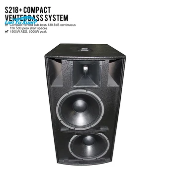 S218 Gyári ár professzionális 18 hüvelykes karaoke színpad DJ bár fa SRX S218 passzív hangszóró hangszóró doboz nagy audio rendszer