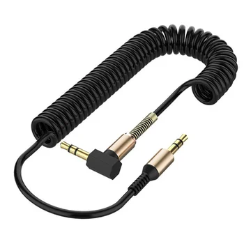 Audio kábelcsatlakozó 3,5 mm-es AUX kábel 3,5 mm-es jack hangszórókábel 5 6 6S Plus S7 S10 autós fejhallgatóhoz AUX kábel