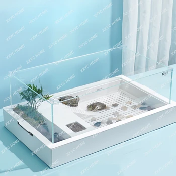 Teknős üveg Nappali Kis háztartás Ökológiai szárítóasztal Táj Teknős Üveg Teknős Kis Villa Tápláló üveg