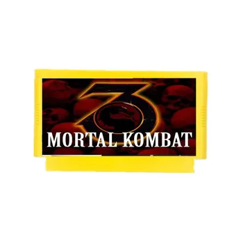 MORTAL KOMBAT 3-60 tűs játékkazetta 8 bites játékkonzolhoz