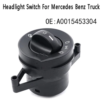 Autólámpák vezérlőkapcsolója Fényszóró lámpa kapcsoló gomb A0015453304 0015453304 Mercedes Benz Truck számára