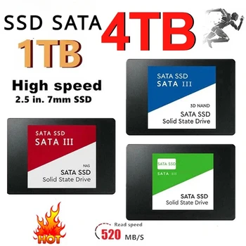 SSD meghajtó HDD 2.5 merevlemez SSD 1TB 2TB 4TB HD SATA lemez belső merevlemez laptop számítógéphez laptop merevlemez külső