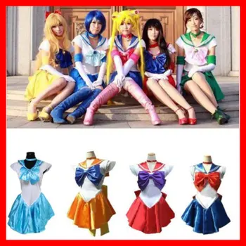 Női Halloween Japán anime COSPLAY anime jelmezek Bisódzsó katonák diffúz show ruha Női születésnapi bál party ruházat