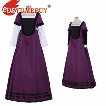 jelmezVásárlás Felnőtt nők Viktoriánus Belle ruha Középkori reneszánsz oldal Fűzős ruha jelmez L920