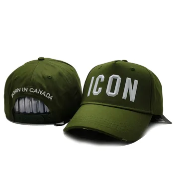 Új pamut baseball sapka márka ICON háromdimenziós fényvisszaverő logó betű kiváló minőségű fekete kalap férfi női kalap apa kalap