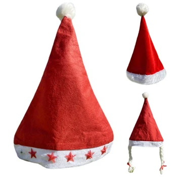 Karácsony Piros fehér kalap Öregember Mikulás kalap Mikulás kalap család karácsonyra Halloween tevékenységek ünnepi parti