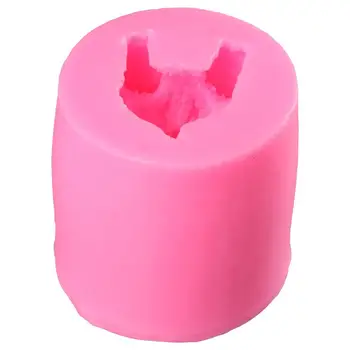  rózsaszín 3D medve szilikon formák 3d szilikon formák szilikon 5,9 * 5,6 cm 3D torta formák medve szilikon formák csokoládé dekoráció