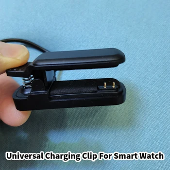  Smart Watch 2Pin töltő csipesz 4mm 3 mm-es univerzális töltődokkoló kábel intelligens karkötő csuklópánthoz