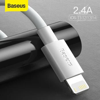 Baseus 2db USB kábel iPhone 14 13 12 11 X XS XR 7 8 Plus töltő USB kábel gyorstöltés 1.5M