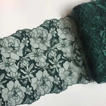 2Meters zöld hálós hímzett csipke díszítés ruhák varrásához Kiegészítők melltartó esküvői estélyi ruha szövetek Új érkezők