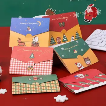 5db rajzfilm újévi ajándékok fesztivál születésnapi barátok üdvözlőlapok Köszönőkártyák Karácsonyi képeslap Áldásos kártyák