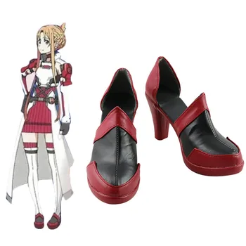 Sword Art Online SAO Alfheim Online ALO GGO Yuuki Asuna Yuki Asuna Karakterek Anime jelmez kellék cosplay cipő csizma