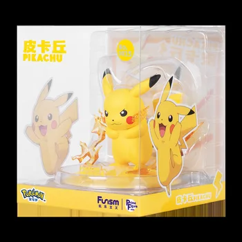 9cm Pokémon figura Gengar stílusú Pikachu baba játék díszek Ibrahimovic perifériás kis méretű asztali gyűjtemény díszek